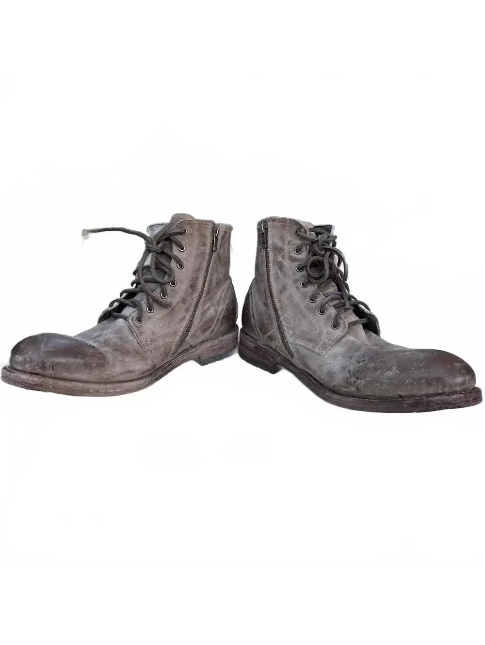 Freebird Pendleton Low Heeled Leather Boot Tan Size 13